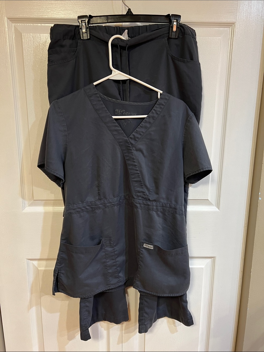 Grey's Anatomy Grey Scrub Top & Pants Set